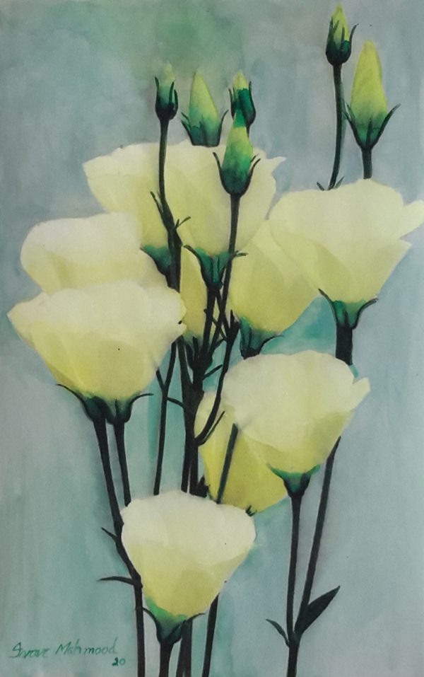 Water Color Flower Painting 2040