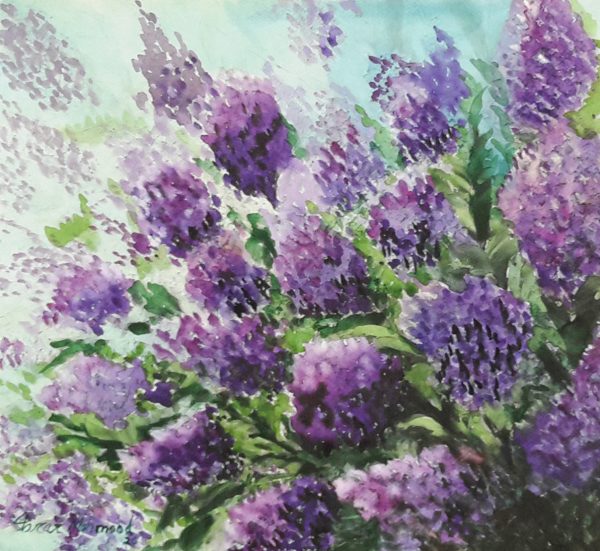 Water Color Flower Painting 2041