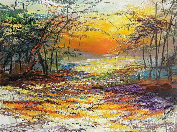 Oil Paint Landscape Painting 2948