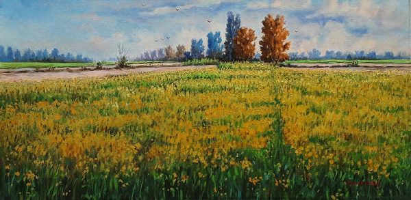 Oil Paint Landscape Painting 3472