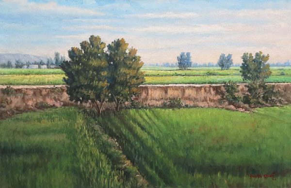 Oil Paint Landscape Painting 3482