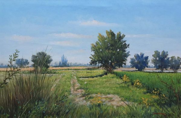 Oil Paint Landscape Painting 3484