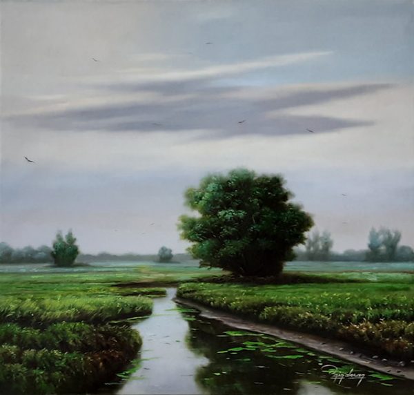 Oil Paint Landscape Painting 3873