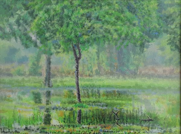 Oil Paint Landscape Painting 4535