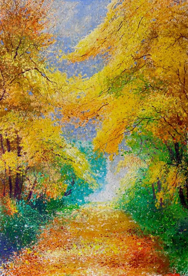 Acrylic Paint Landscape Painting 5295