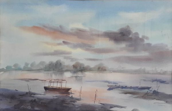 Water Color Landscape Painting 0488