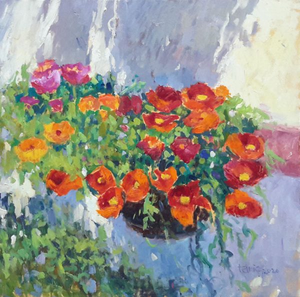 Oil Paint Flower Painting 2320