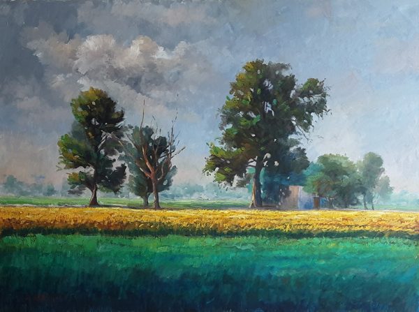 Oil Paint Landscape Painting 2911