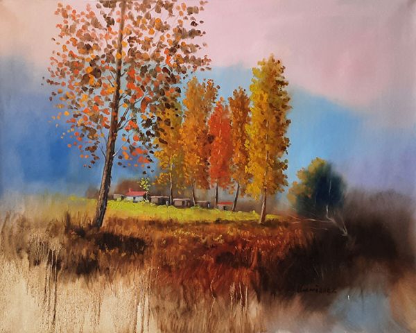 Oil Paint Landscape Painting 4331