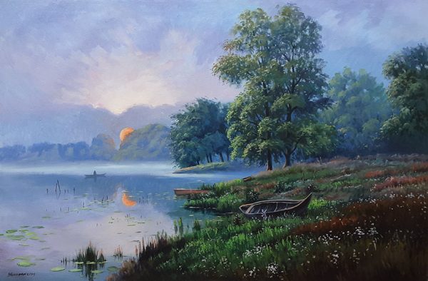 Oil Paint Landscape Painting 4459