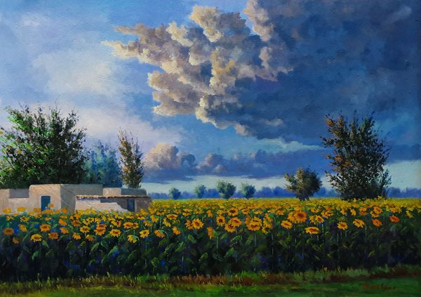 Oil Paint Landscape Painting 4639