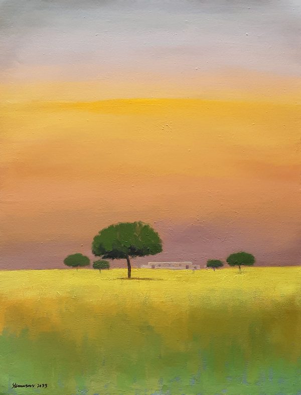 Oil Paint Landscape Painting 4792