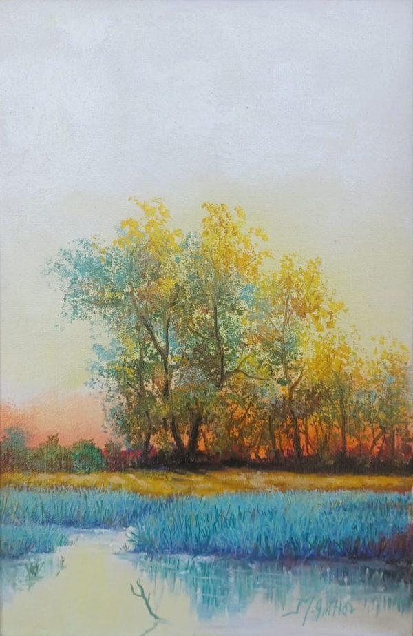 Oil Paint Landscape Painting 5069