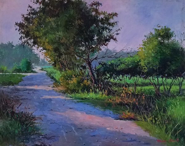 Oil Paint Landscape Painting 5140