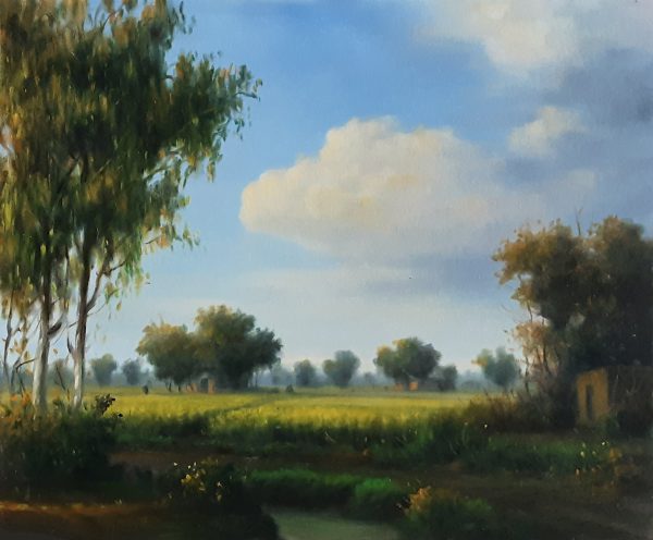 Oil Paint Landscape Painting 5368