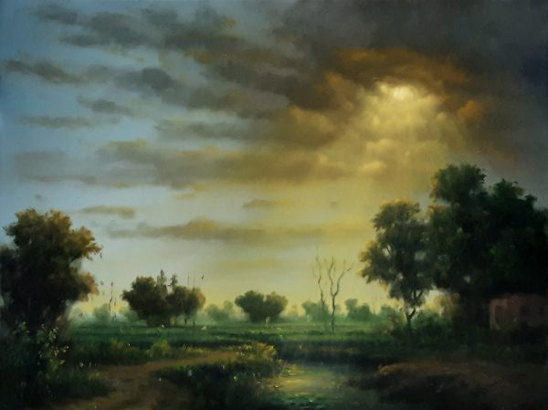 Oil Paint Landscape Painting 5369